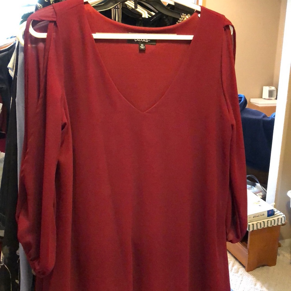 Lulus shift dress with sleeves